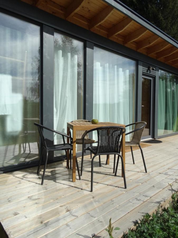 Les Lodges De La Tortue Permacole Douce Verveine Champclause Exterior foto